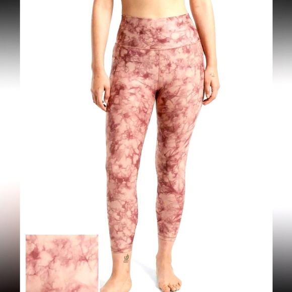 ATHLETA Salutation Stash II 7/8 Leggings Pocket Size S Small Palermo Riptide - Picture 1 of 8